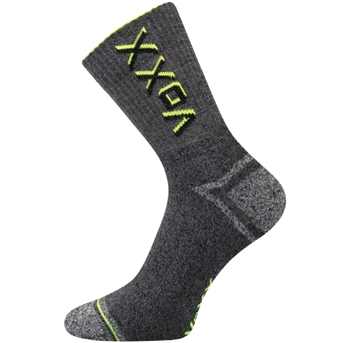 Ponožky froté sportovní HAWK neon žluté