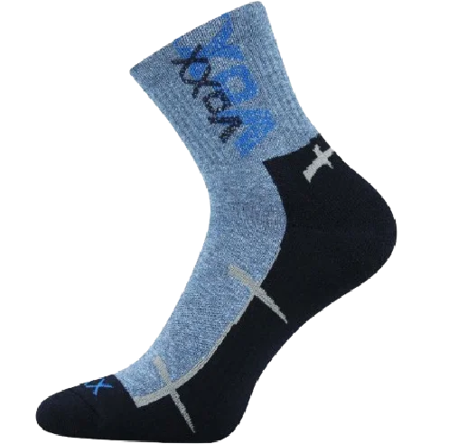 Ponožky sportovní WALLI s ionty stříbra MODRÉ